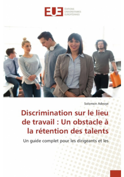 Discrimination sur le lieu de travail