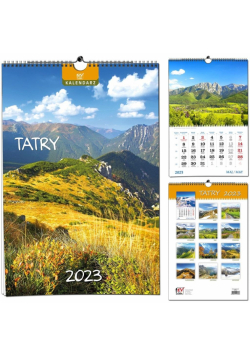 Kalendarz 2023 7 Plansz B3 - Tatry