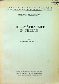 Ptolemaerarmee in thebais