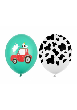 Balony Farma MIX 30cm 50szt
