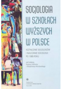 Socjologia w szkołach wyższych w Polsce