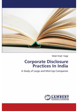 Corporate Disclosure Practices In India