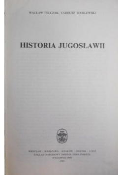 Historia Jugosławii