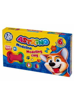 Modelina Astrino 6 kolorów mix