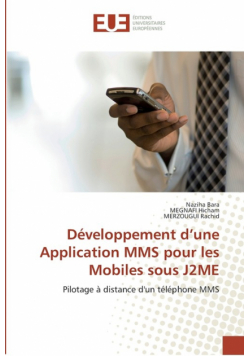 Développement d une application mms pour les mobiles sous j2me