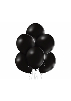 Balony Pastel Black 50szt