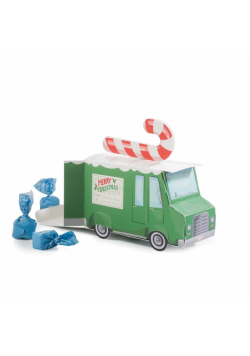Składane pudełko prezentowe - Xmas Van
