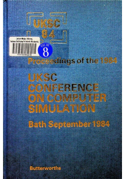 Uksc conference on computer simulation bath september 1984