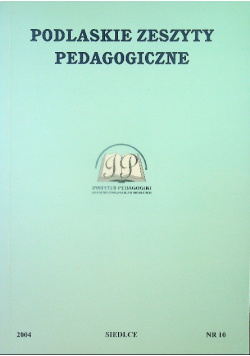 Podlaskie zeszyty pedagogiczne nr 10