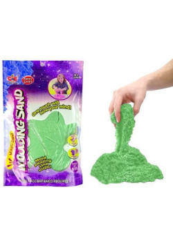 Piasek kinetyczny zielony 500g