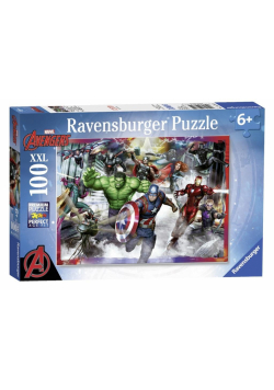 Puzzle 100 Avengers Zgromadzenie XXL