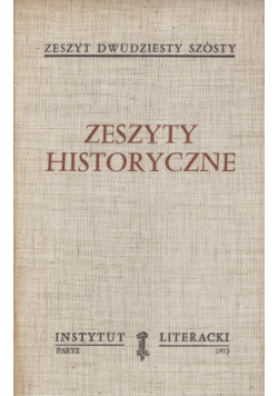 Zeszyty historyczne Zeszyt 25