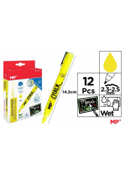 Kreda w płynie żółta (12szt)