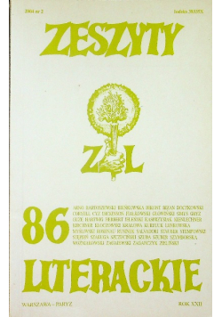Zeszyty Literackie  86