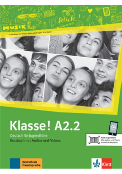 Klasse! A2.2. Podręcznik + audio + video