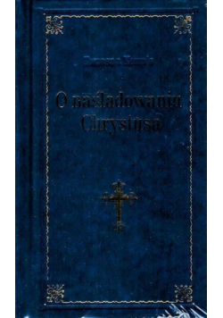 O naśladowaniu Chrystusa - granat LUX