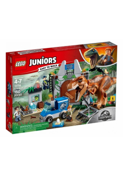 Lego JUNIORS 10758 T rex na wolności