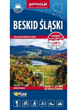Mapa syntetyczna - Beskid Śląski 1:25 000