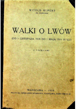 Walki o lwów 1933r