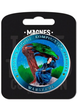 Magnes I love Poland Warszawa ILP-MAG-A-WAR-34