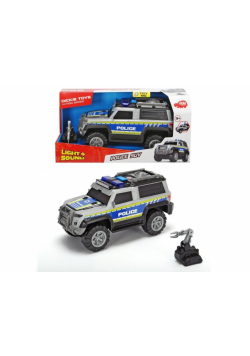 Policja SUV srebrna 30cm