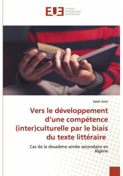 Vers le développement d'une compétence (inter)culturelle par le biais du texte littéraire