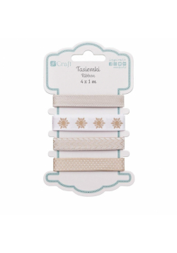 Tasiemki Beige Tones 4x1m