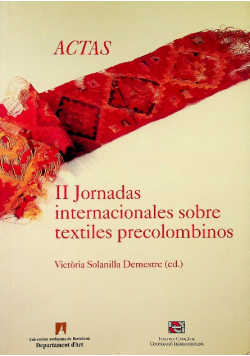 Actas II jornadas internacionales sobre textiles