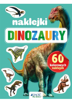 Dinozaury. 60 kolorowych naklejek
