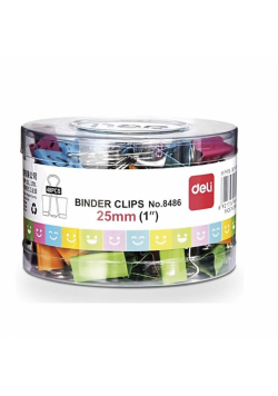 Klipsy 8486 25mm tuba buźki (48szt) DELI