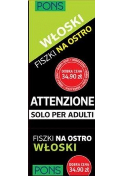 Fiszki na ostro. 333 słowa. Włoski PONS