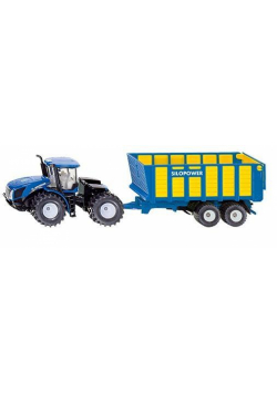 Siku Farmer - New Holland T9.560 z przyczepą S1947