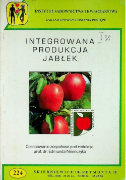 Integrowana produkcja jabłek
