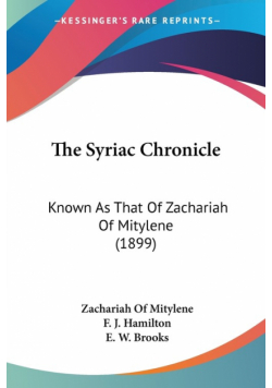 The Syriac Chronicle