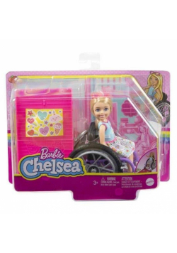 Barbie Chelsea na wózku HGP29