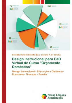 Design Instrucional para EaD Virtual do Curso "Orçamento Doméstico"