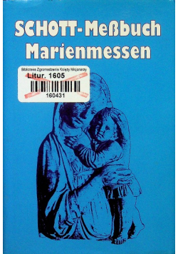 Schott - Messbuch Marienmessen