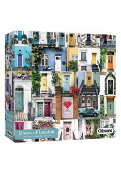 Puzzle 1000 Drzwi Londynu