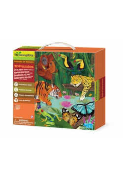 Puzzle 3D Dżungla