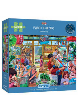 Puzzle 500 XL Futrzaści przyjaciele G3
