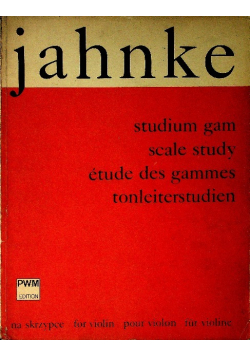 Studium gam na skrzypce