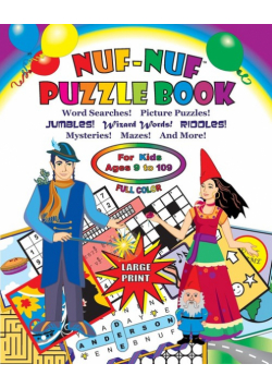 NUF-NUF PUZZLE BOOK Full Color