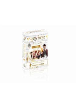 Karty do gry Waddingtons No. 1 Harry Potter White