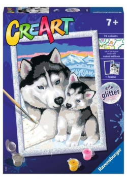 CreArt dla dzieci: Husky