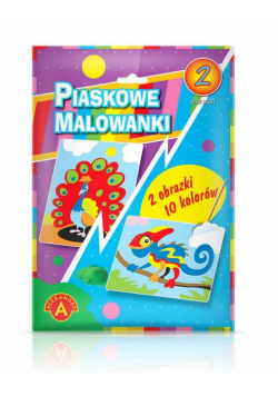 Piaskowe malowanki Kameleon, paw ALEX