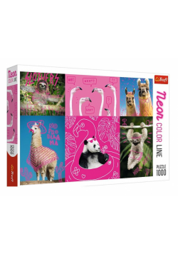Puzzle 1000 Szalone zwierzaki TREFL