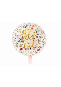 Balon foliowy Sto lat! 35cm