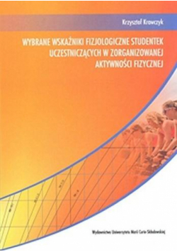Wybrane wskaźniki fizjologiczne studentek...