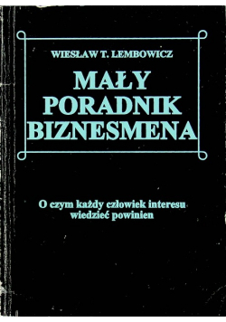 Mały poradnik biznesmena