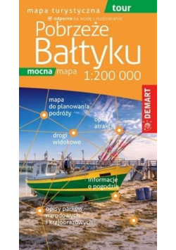 Pobrzeże Bałtyku PLASTIK mapa